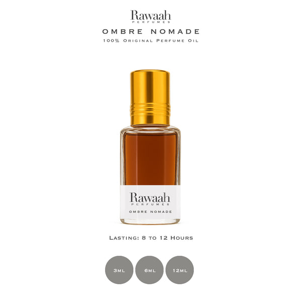 Ombre Nomade Concentrated Perfume Oil | Unisex | Top Seller | By Rawaah