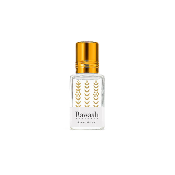 Silk Musk | Concentrated Perfume Oil | Unisex | Top Seller | By Rawaah